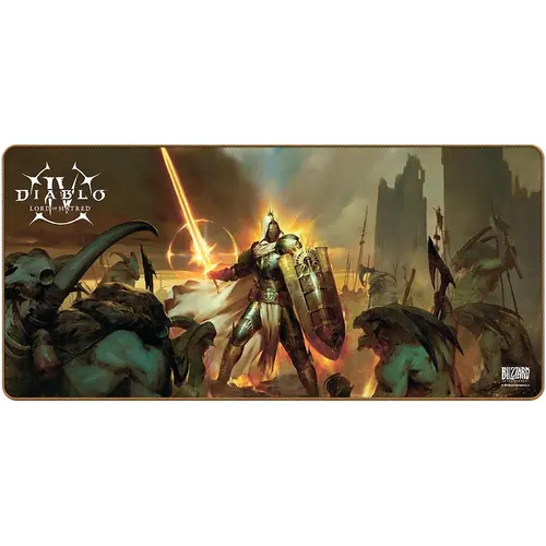 Gaming mousepad Diablo IV: Lord of Hatred - Paladin, XL - 1