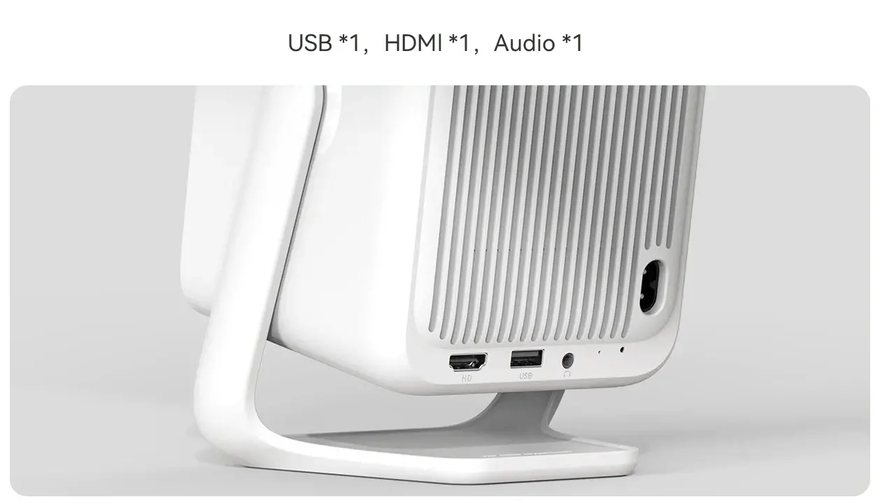 Wanbo преносим смарт проектор Portable Smart Projector - T2 Ultra - White, 500 ANSI, Android TV 11 OS - image 16