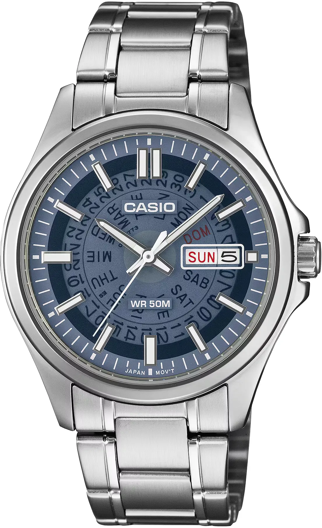 Ανδρικό ρολόι Casio - Casio Collection - MTP-E740-2A1VDF