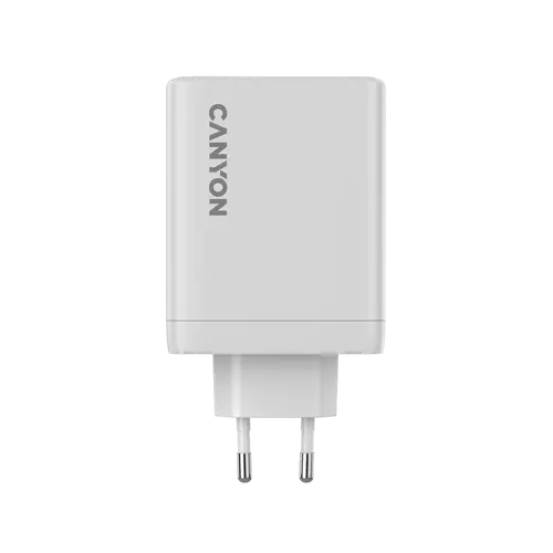 CANYON charger OnCharge 120 GAN Total 120W MAX 3 USB-C +1 USB-A White EU plug - 2