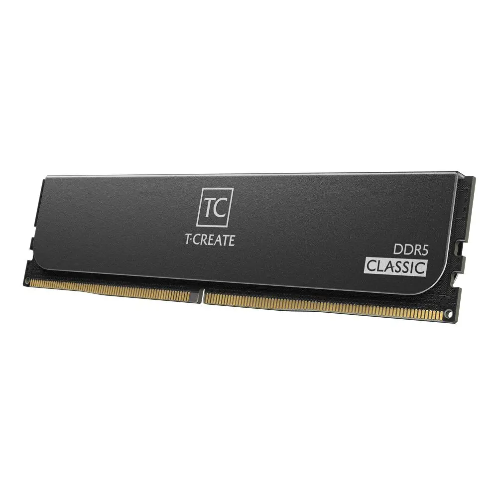 Памет Team Group T-Create Classic Black DDR5 32GB (2x16GB) 6000MHz CL48 - AMD Expo, Intel XMP - image 1