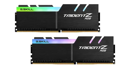 Памет G.SKILL Trident Z RGB 32GB(2x16GB) DDR4 3200MHz CL16 - F4-3200C16D-32GTZRX - 1