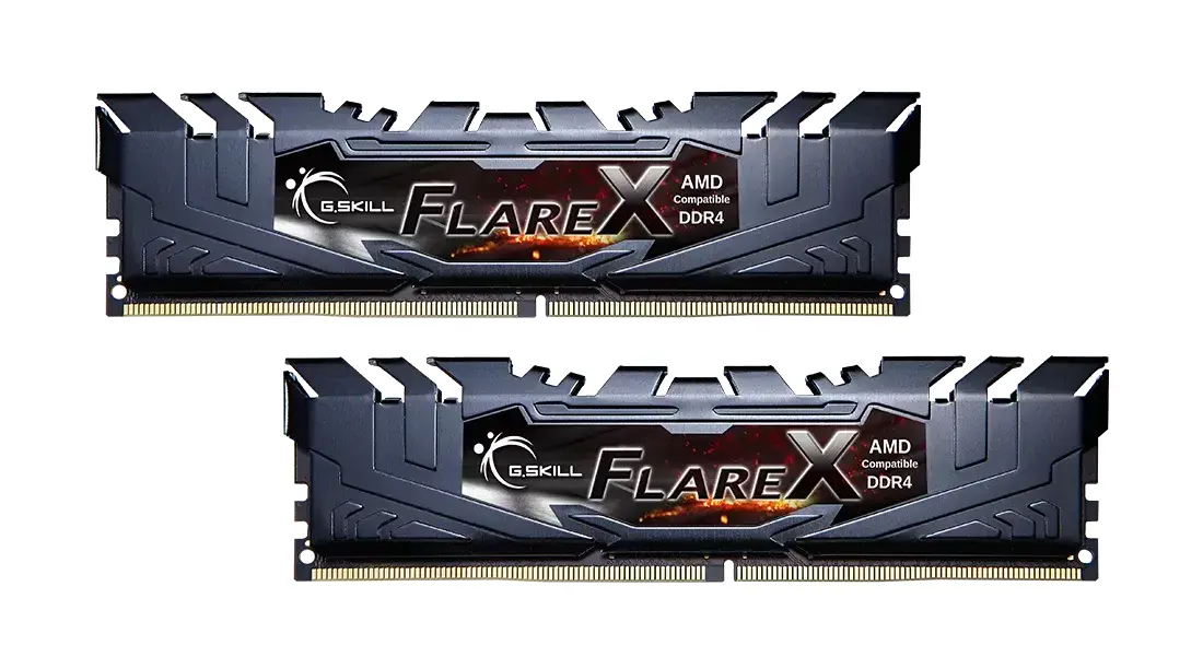 Memorie G.SKILL Flare X 32GB(2x16GB) DDR4 3200MHz CL16 - F4-3200C16D-32GFX