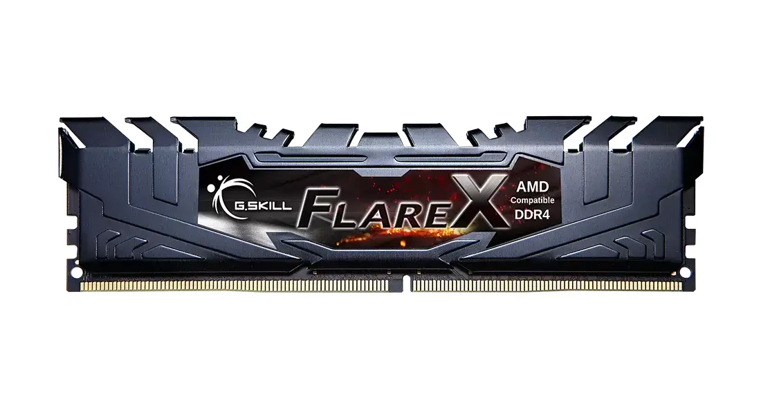 Памет G.SKILL Flare X 32GB(2x16GB) DDR4 3200MHz CL16 - F4-3200C16D-32GFX - image 1