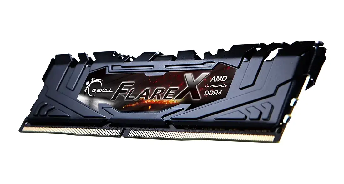 Памет G.SKILL Flare X 32GB(2x16GB) DDR4 3200MHz CL16 - F4-3200C16D-32GFX - image 2