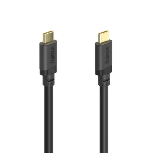 HAMA Кабел USB-C E-Marker чип USB 3.2 Gen1, 5 Gbit/s, 240 W, 0.75 м - 2