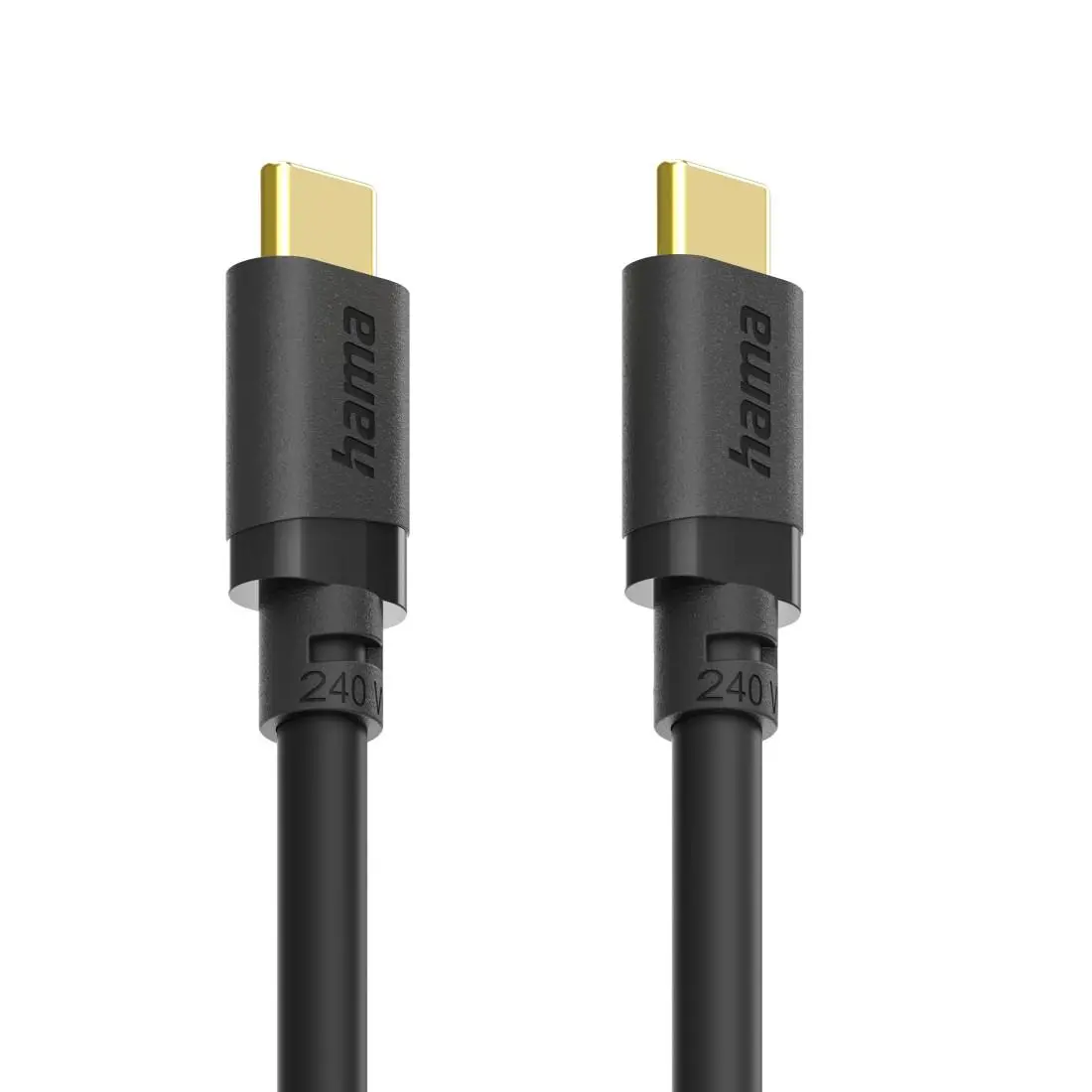 HAMA Кабел USB-C E-Marker чип USB 3.2 Gen1, 5 Gbit/s, 240 W, 0.75 м - image 3