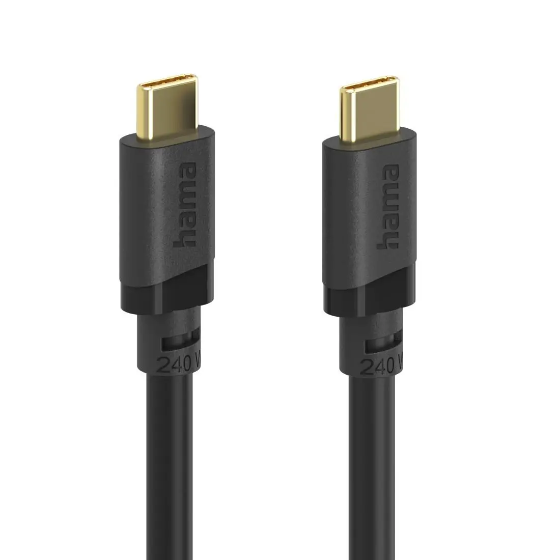 HAMA Кабел USB-C E-Marker чип USB 3.2 Gen1, 5 Gbit/s, 240 W, 0.75 м - image 4