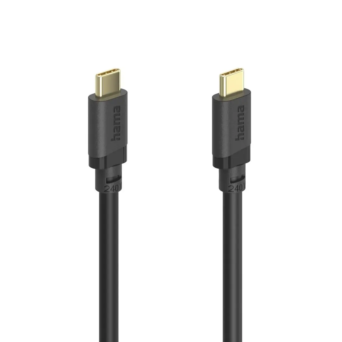 HAMA Кабел USB-C E-Marker чип USB 3.2 Gen1, 5 Gbit/s, 240 W, 0.75 м - image 5