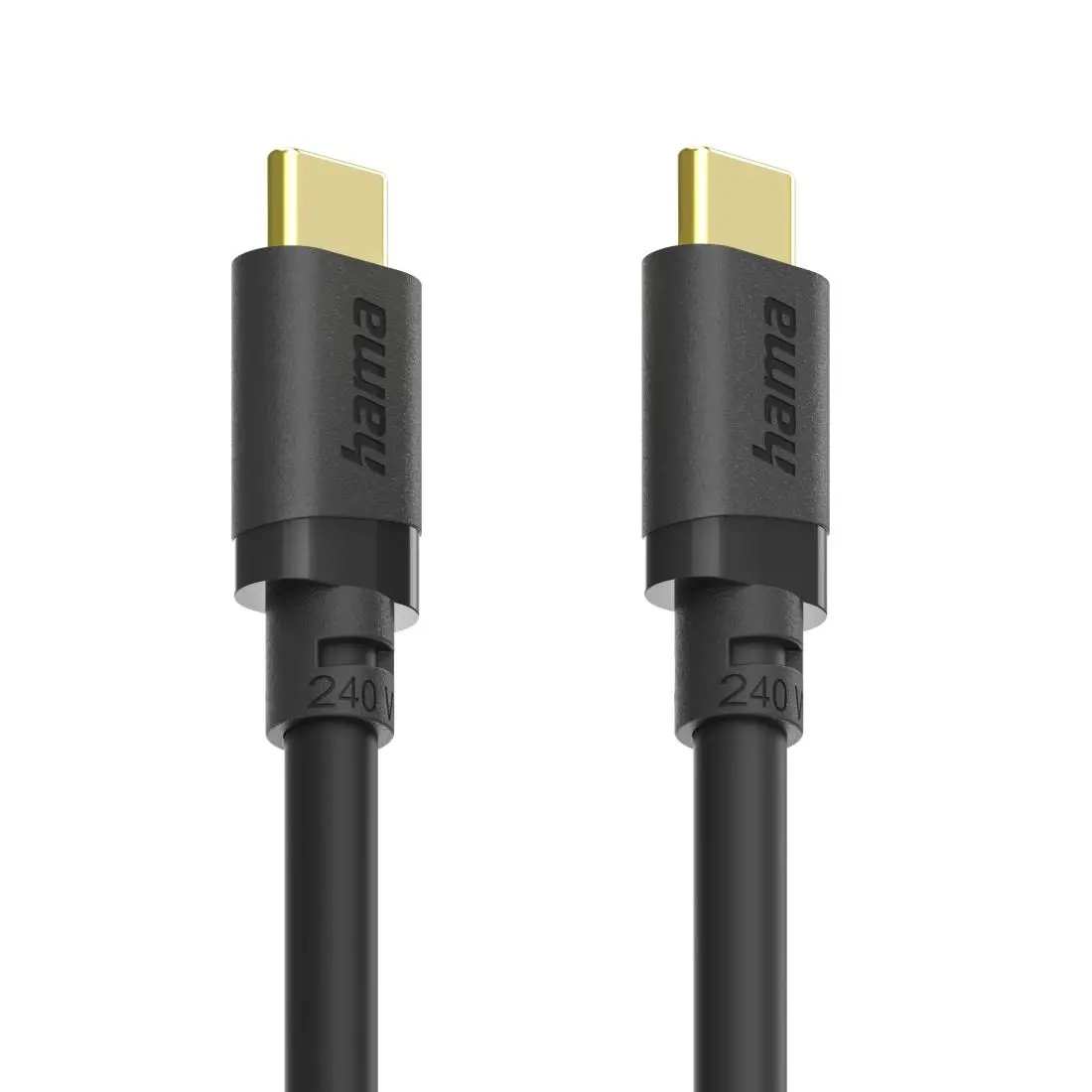 HAMA Кабел USB-C E-Marker чип USB 3.2 Gen1, 5 Gbit/s, 240 W, 0.75 м - image 6