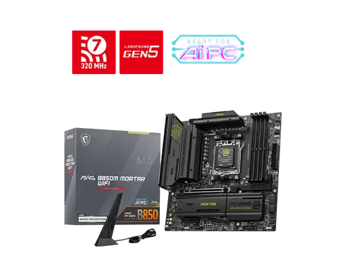 Дънна платка, MSI MAG B850M MORTAR WIFI - 5