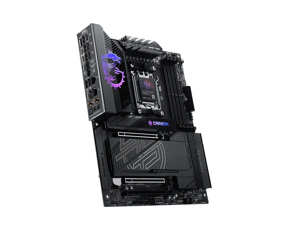 Дънна платка, MSI MPG X870E CARBON MAX WIFI - image 1