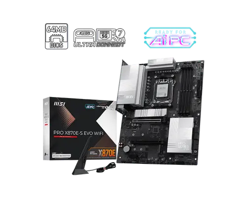 Дънна платка, MSI PRO X870E-S EVO WIFI - 5