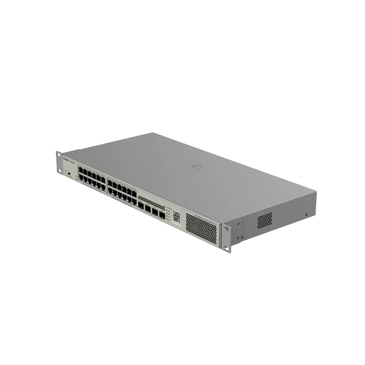 Комутатор Ruijie RG-NBS3100-24GT4SFP-P-V2, 24xGbЕ, 4xSFP, PoE+, 370W, L2,19-инч - image 2