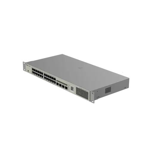 Комутатор Ruijie RG-NBS3100-24GT4SFP-P-V2, 24xGbЕ, 4xSFP, PoE+, 370W, L2,19-инч - 3
