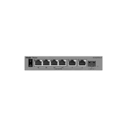 Комутатор Ruijie RG-ES207GS-LP, 4x1G POE+, 2x1G, 1x1G SFP, 40W
