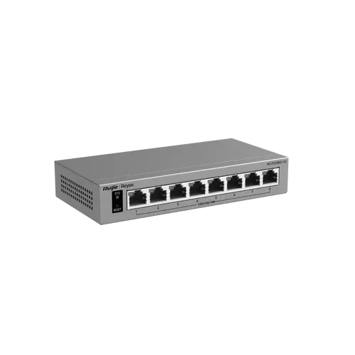 Switch Ruijie RG-ES208GC-V2, 8xGbE θύρες, διαχειριζόμενο, επιτραπέζιο, μεταλλικό, έως 16 VLAN - 3