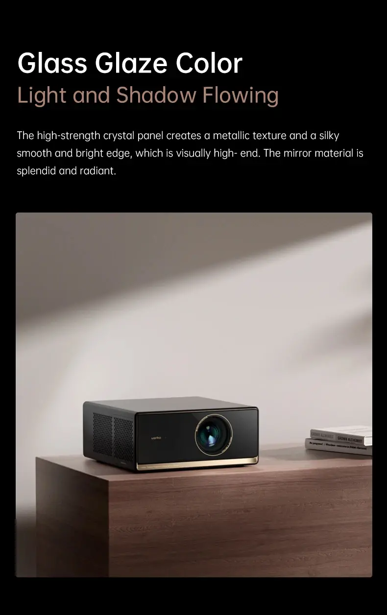 Wanbo преносим смарт проектор Portable Smart Projector - X5 Pro - Dark Blue, 4K, 1100 ANSI, HDR10, Google TV, - image 26