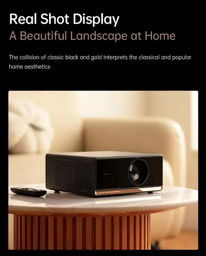 Wanbo преносим смарт проектор Portable Smart Projector - X5 Pro - Dark Blue, 4K, 1100 ANSI, HDR10, Google TV, - 28