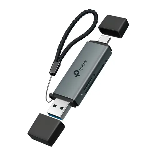Четец на карти TP-LINK UA430C, USB 3.0 Type-C и А към SD и microSD 3.0
