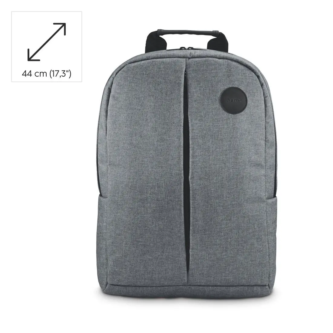 HAMA Σακίδιο πλάτης για laptop "Genua", έως 44 cm (17.3”), γκρι - image 6