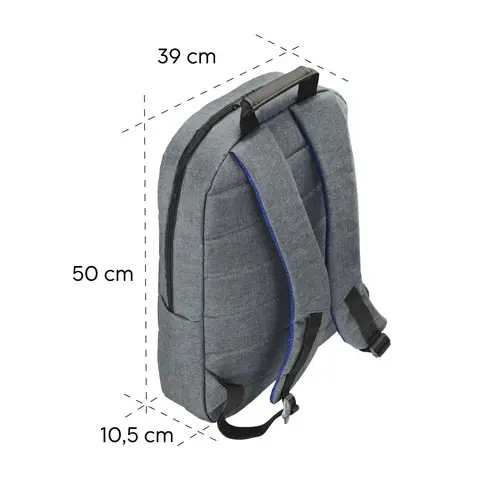 HAMA Rucsac pentru laptop "Genua", până la 44 cm (17.3”), gri - 10