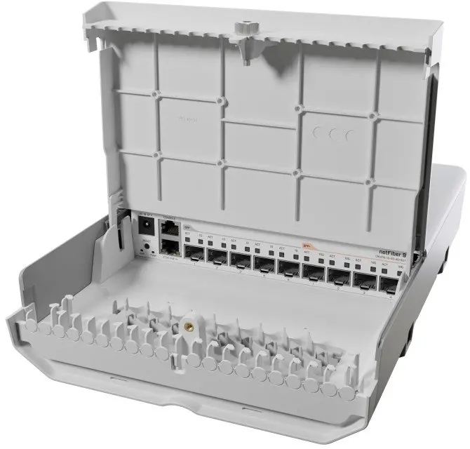 Комутатор MikroTik CRS310-1G-5S-4S+OUT, netFiber 9, 256 MB RAM, 4xSFP+, 5xSFP - image 2