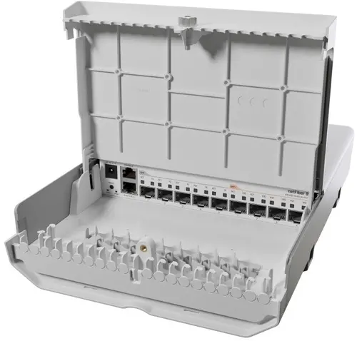 Switch MikroTik CRS310-1G-5S-4S+OUT, netFiber 9, 256 MB RAM, 4xSFP+, 5xSFP - 3