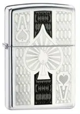 Αναπτήρας Zippo, Intricate Spade Design