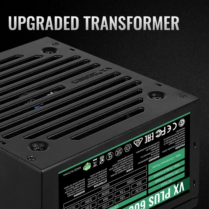 AeroCool sursă de alimentare PSU VX PLUS STEALTH 600W - ACPN-VS60AEY.12 - image 7