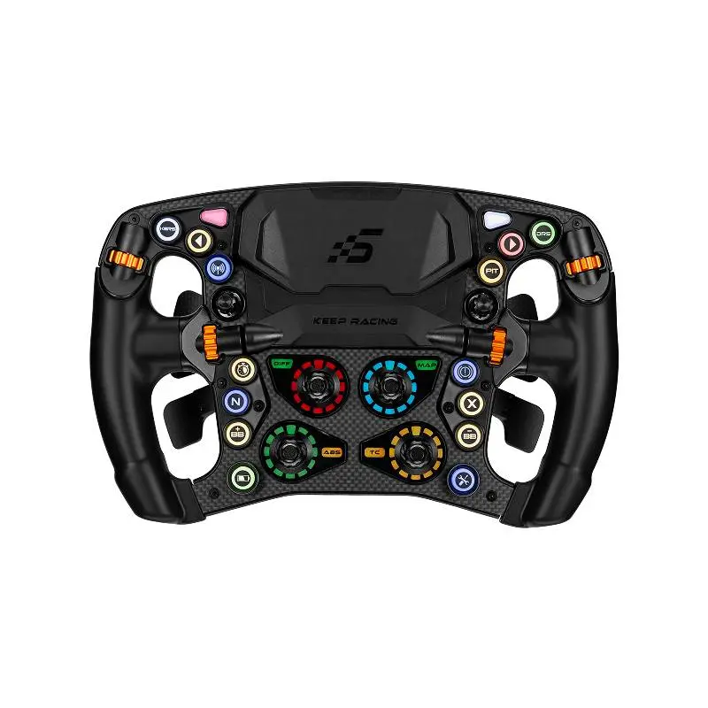 SIMAGIC Zeus Formula Steering Wheel, 280 mm, 5mm carbon fiber, CNC aluminum