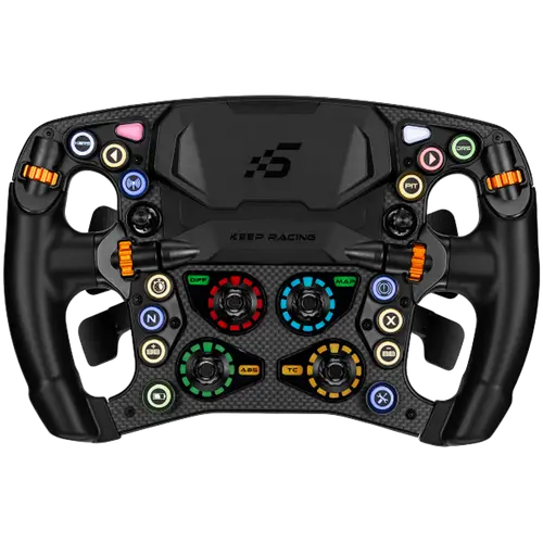 SIMAGIC Zeus Formula Steering Wheel, 280 mm, 5mm carbon fiber, CNC aluminum - 2