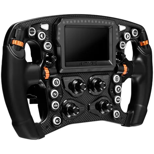 SIMAGIC Zeus Formula Steering Wheel, 280 mm, 5mm carbon fiber, CNC aluminum - 3