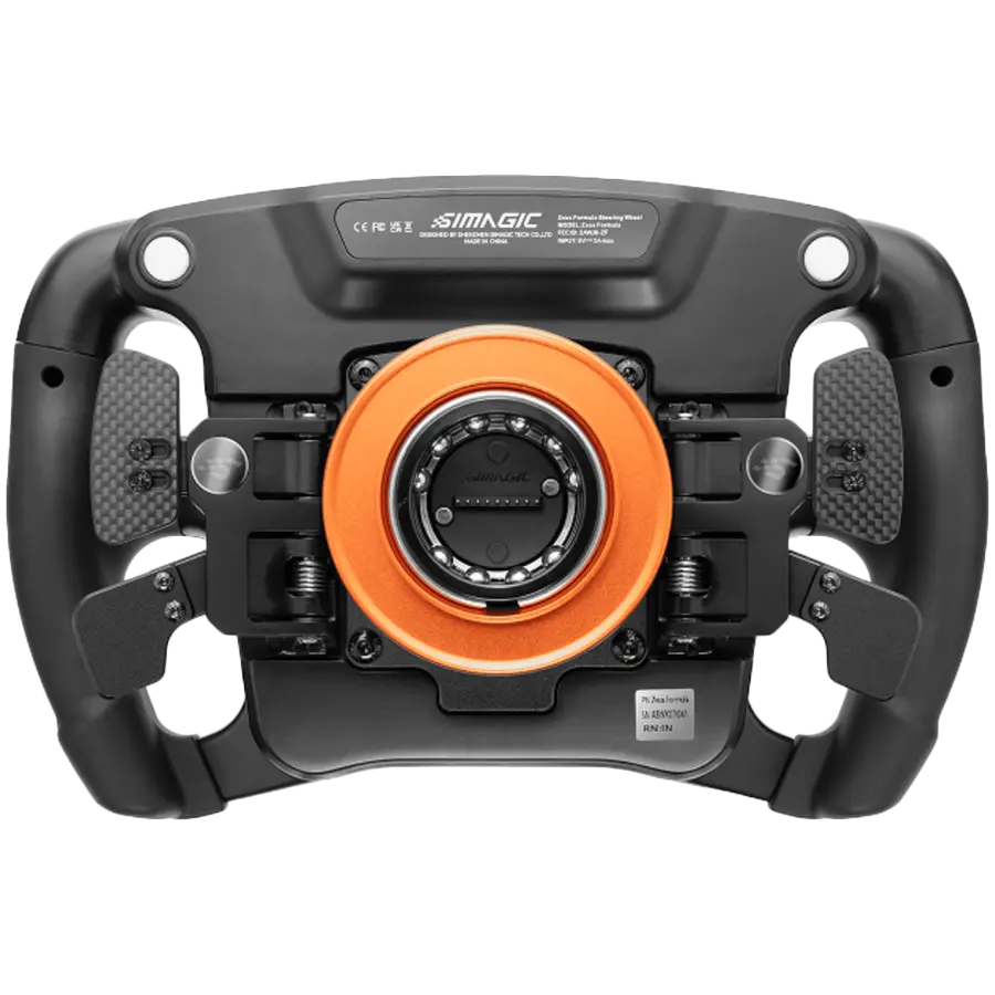 SIMAGIC Zeus Formula Steering Wheel, 280 mm, 5mm carbon fiber, CNC aluminum - image 3