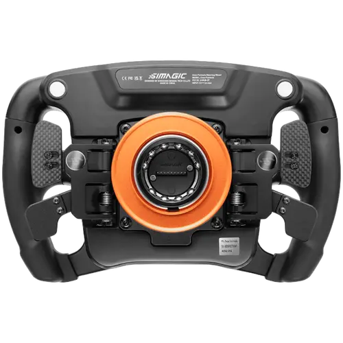 SIMAGIC Zeus Formula Steering Wheel, 280 mm, 5mm carbon fiber, CNC aluminum - 4
