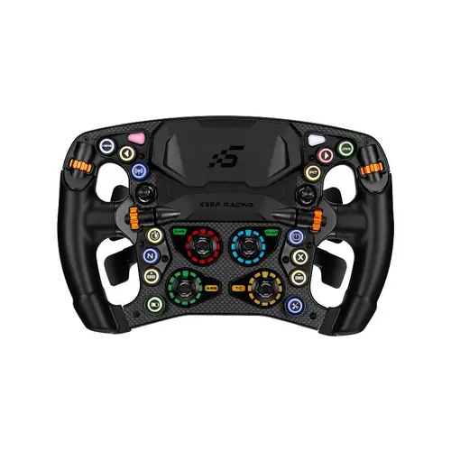 SIMAGIC Zeus Formula Steering Wheel, 280 mm, 5mm carbon fiber, CNC aluminum - 1