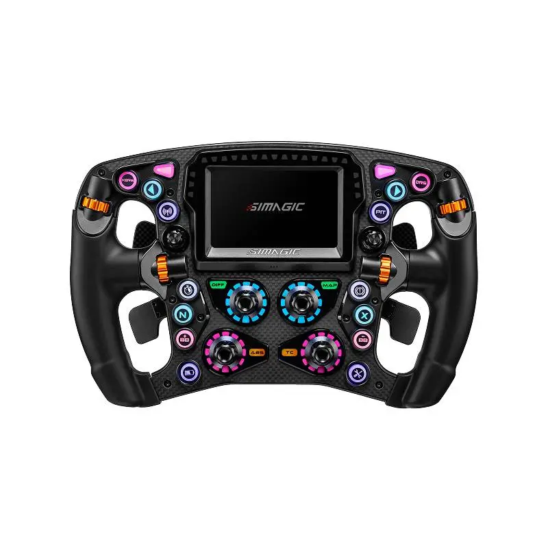 SIMAGIC Zeus Formula Steering Wheel & MagicDash 4 Bundle, AirLink, all-in-one