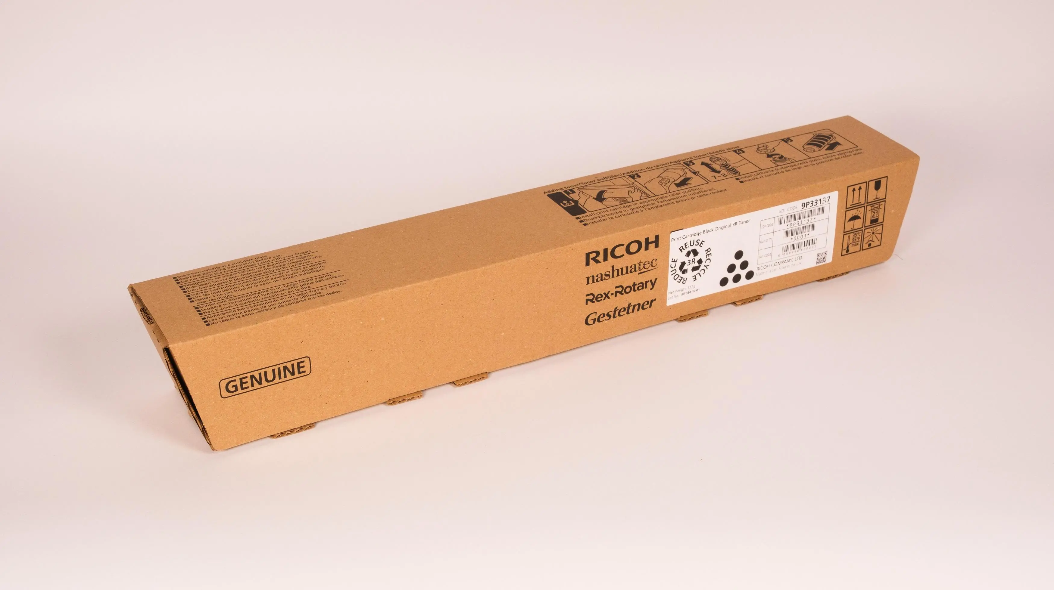 Тонер касета RICOH 3R рециклиранa за IM CXXOO и MP CXX03/04, 21000 k., Черен