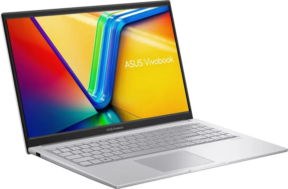 Лаптоп, Asus Vivobook X1504VA-BQ5639NA,Intel Core 3 100U 1.2 GHz (10MB Cache, up to 4.7 GHz, 6 cores, 8 Threads), 15.6" FHD,(1920x1080),8GB DDR5 , SSD 256GB, Chiclet Keyboard with Num-key,No OS, Cool Silver,US, no adapter - image 2