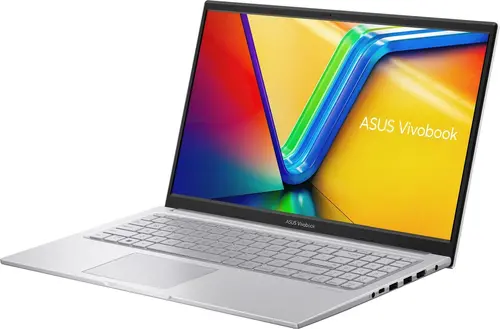 Лаптоп, Asus Vivobook X1504VA-BQ5639NA,Intel Core 3 100U 1.2 GHz (10MB Cache, up to 4.7 GHz, 6 cores, 8 Threads), 15.6" FHD,(1920x1080),8GB DDR5 , SSD 256GB, Chiclet Keyboard with Num-key,No OS, Cool Silver,US, no adapter - 4