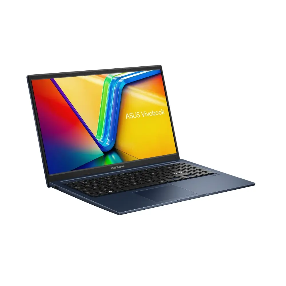 Лаптоп, Asus Vivobook X1504VA-BQ5718NA,Intel Core 3 100U 1.2 GHz (10MB Cache, up to 4.7 GHz, 6 cores, 8 Threads), 15.6" FHD,(1920x1080),8GB DDR5 , SSD 256GB, Chiclet Keyboard with Num-key,No OS, Quiet Blue,US, no adapter - image 2