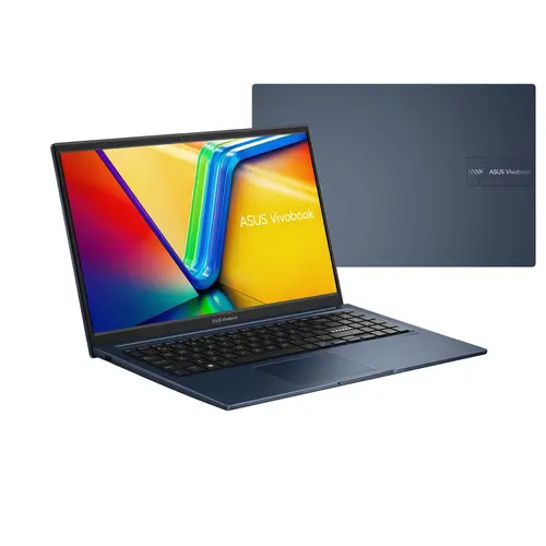 Лаптоп, Asus Vivobook X1504VA-BQ5718NA,Intel Core 3 100U 1.2 GHz (10MB Cache, up to 4.7 GHz, 6 cores, 8 Threads), 15.6" FHD,(1920x1080),8GB DDR5 , SSD 256GB, Chiclet Keyboard with Num-key,No OS, Quiet Blue,US, no adapter - 9