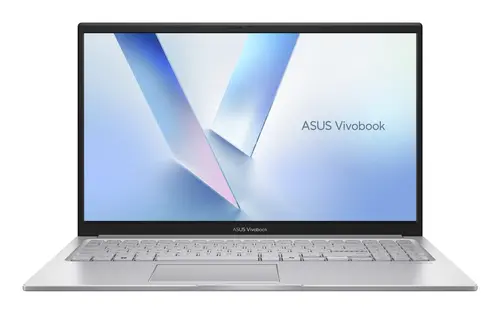 Лаптоп, Asus Vivobook X1504MA-BQ772NA,Intel 5 315 1.5 GHz (6MB Cache, up to 4.4 GHz, 6 cores, 6 Threads) up to 15TOPS, 15.6" FHD,(1920x1080),16GB DDR5, SSD 512 GB, No OS, Cool Silver,US, no adapter