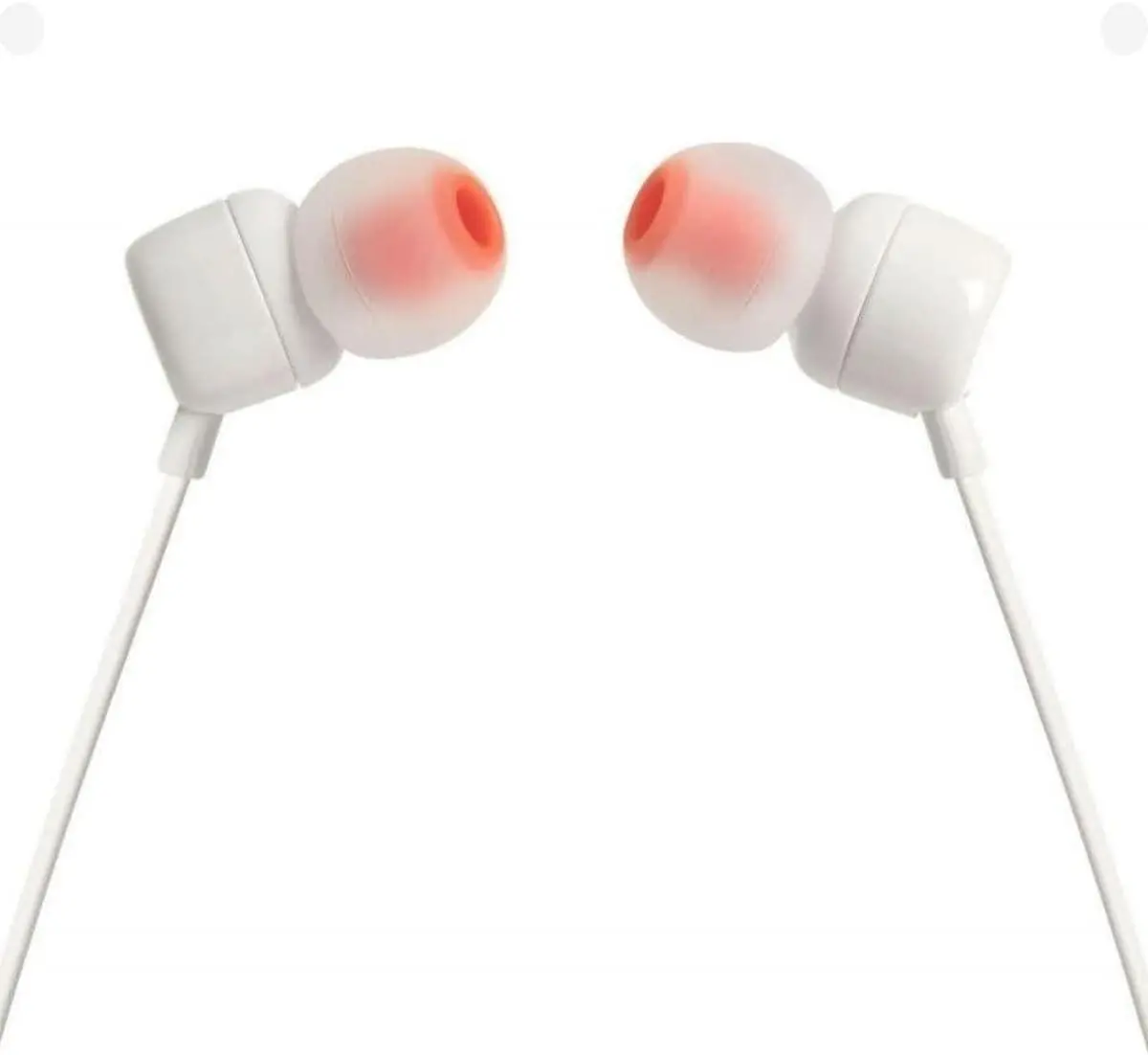 Слушалки JBL TUNE 110 - Бял - image 3