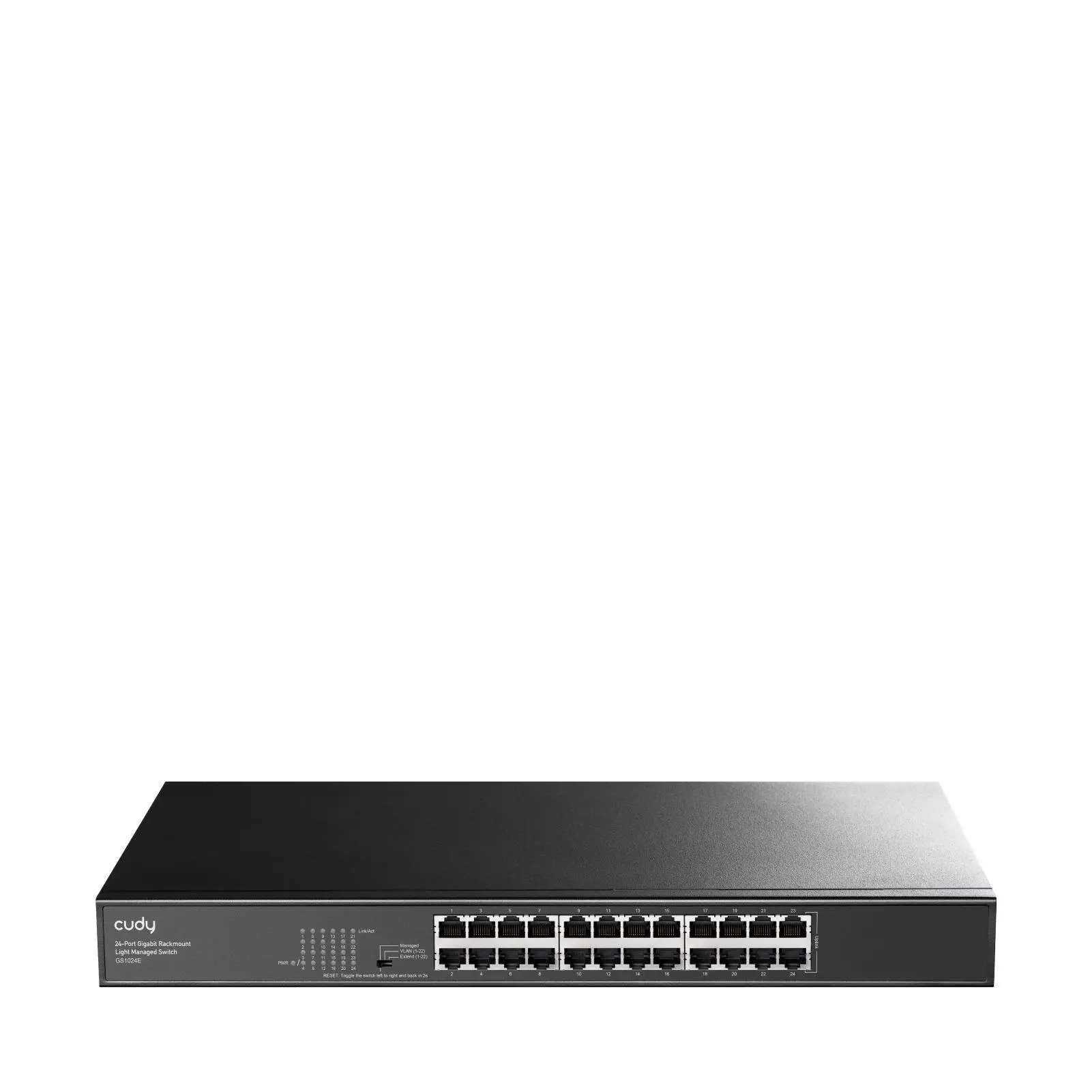 Суич Cudy GS1024E, 24 портов, управляем, 10/100/1000, CUDY Cloud APP, Метален корпус