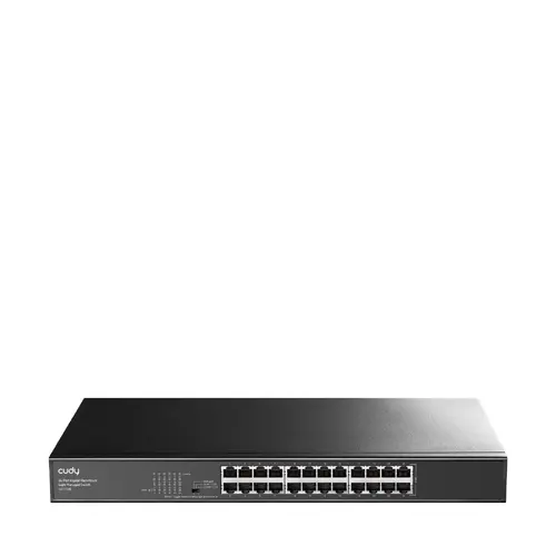 Суич Cudy GS1024E, 24 портов, управляем, 10/100/1000,  CUDY Cloud APP, Метален корпус