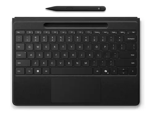 Клавиатура, Microsoft Surface Pro Flex Keyboard + Surface Slim Pen Bundle Eng Intl CEE Commercial Alcantara Black