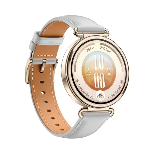 Часовник, Huawei Watch GT 7 Konsu-B39L Grey Composite Leather + Huawei Freebuds SE 4 ANC, White - 3
