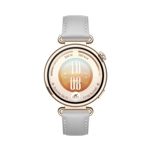 Часовник, Huawei Watch GT 7  Konsu-B39L Grey Composite Leather + Huawei Freebuds SE 4 ANC, White