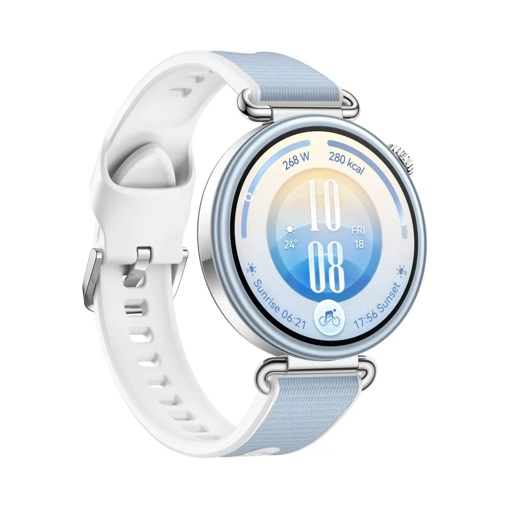 Часовник, Huawei Watch GT 7 Konsu-B39FB Blue and White Fluoroelastomer + Huawei Freebuds SE 4 ANC, White - image 2